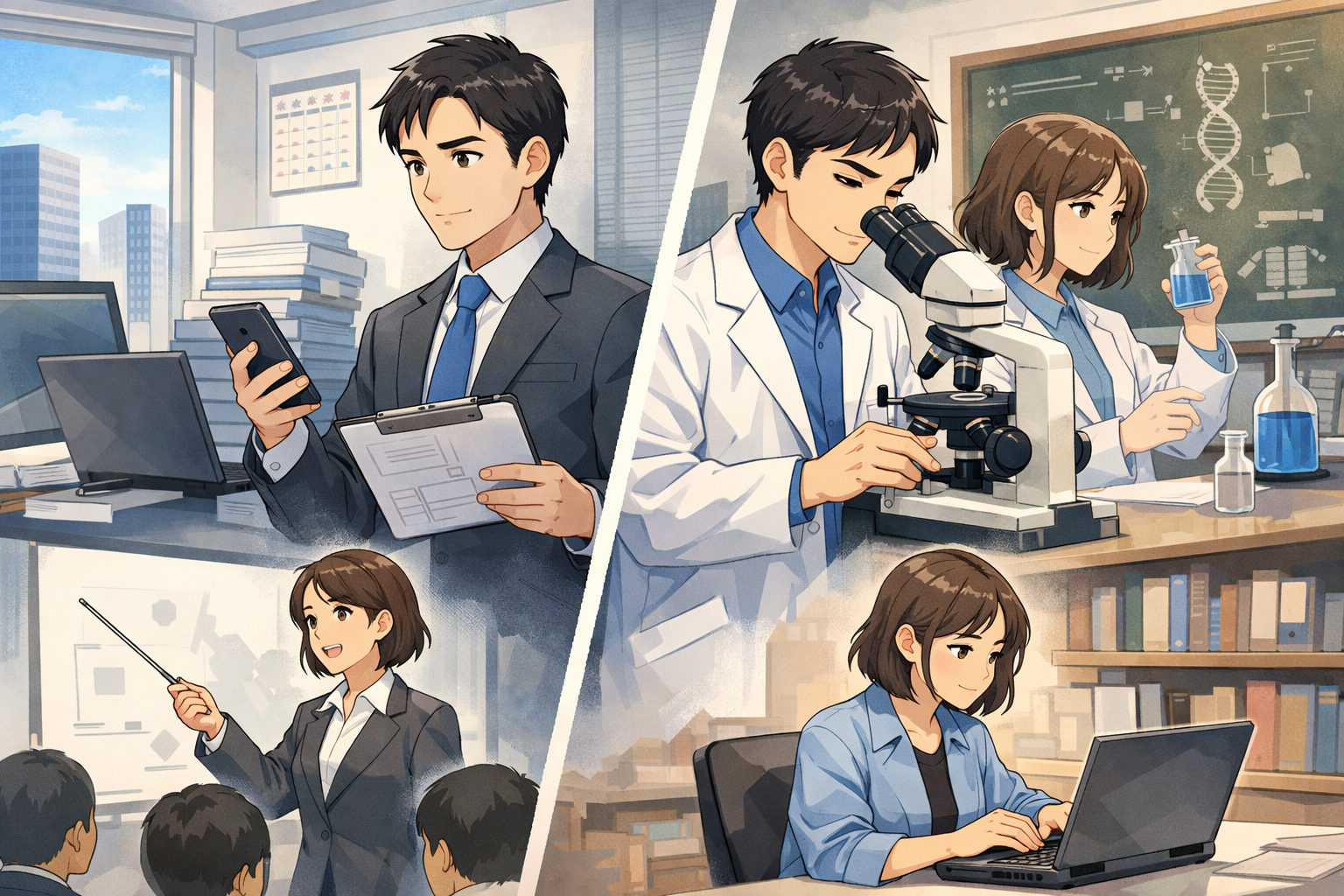 兼業とクロスアポイントメントの違いは？