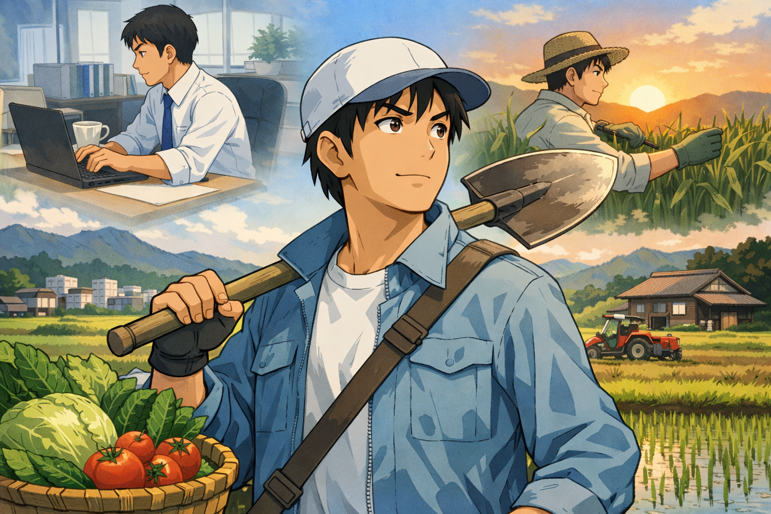 兼業農家になるには？