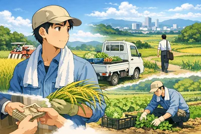 新規就農 補助金 兼業農家は使えるの？