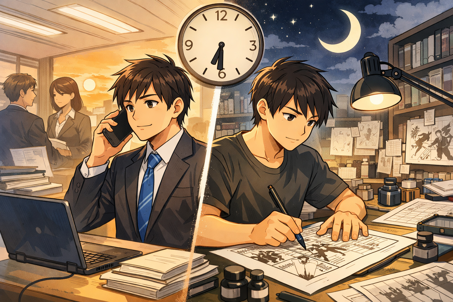 兼業 漫画家って可能？