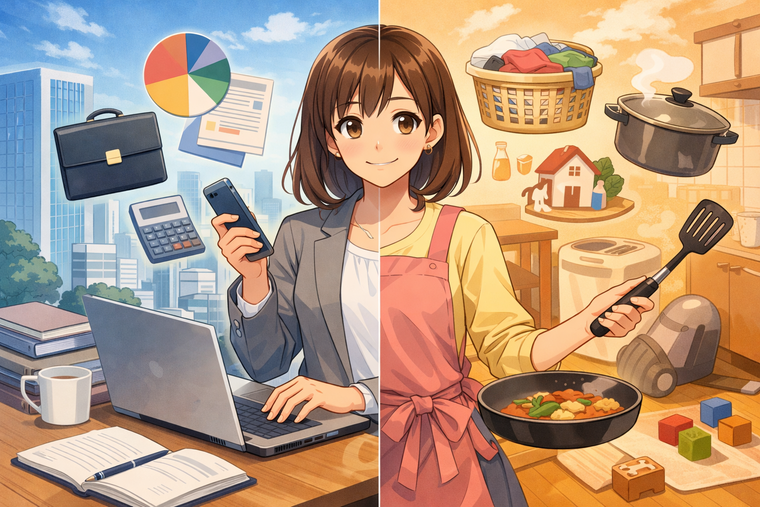 兼業主婦 割合はどれくらい？