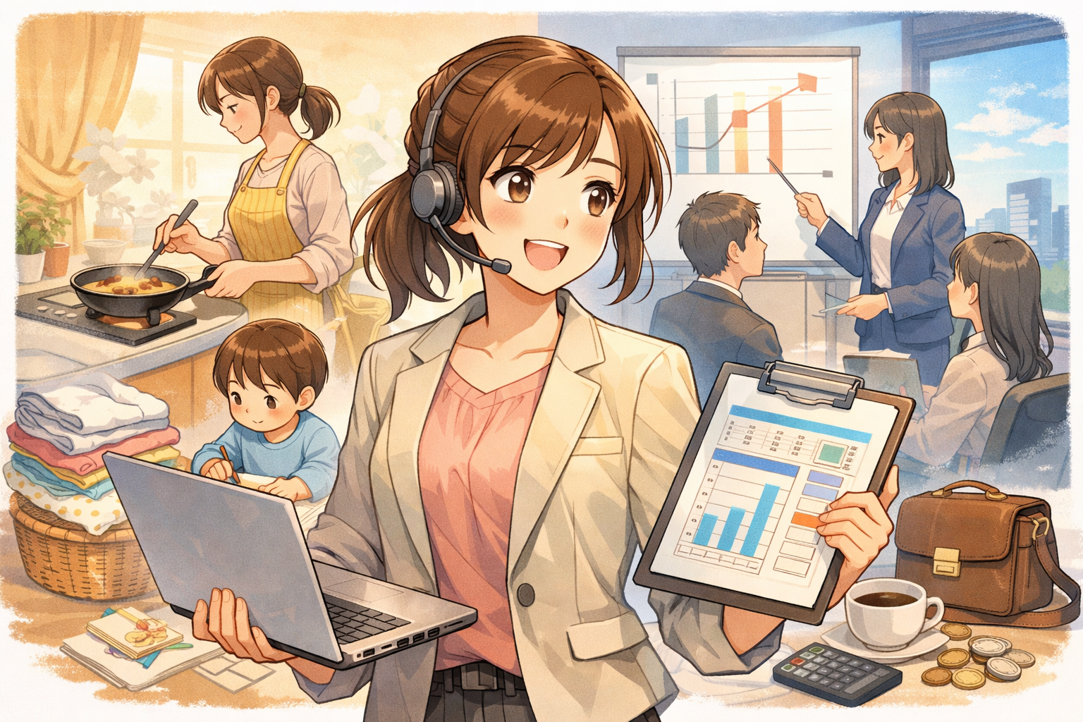 兼業主婦 年収ってどのくらい？