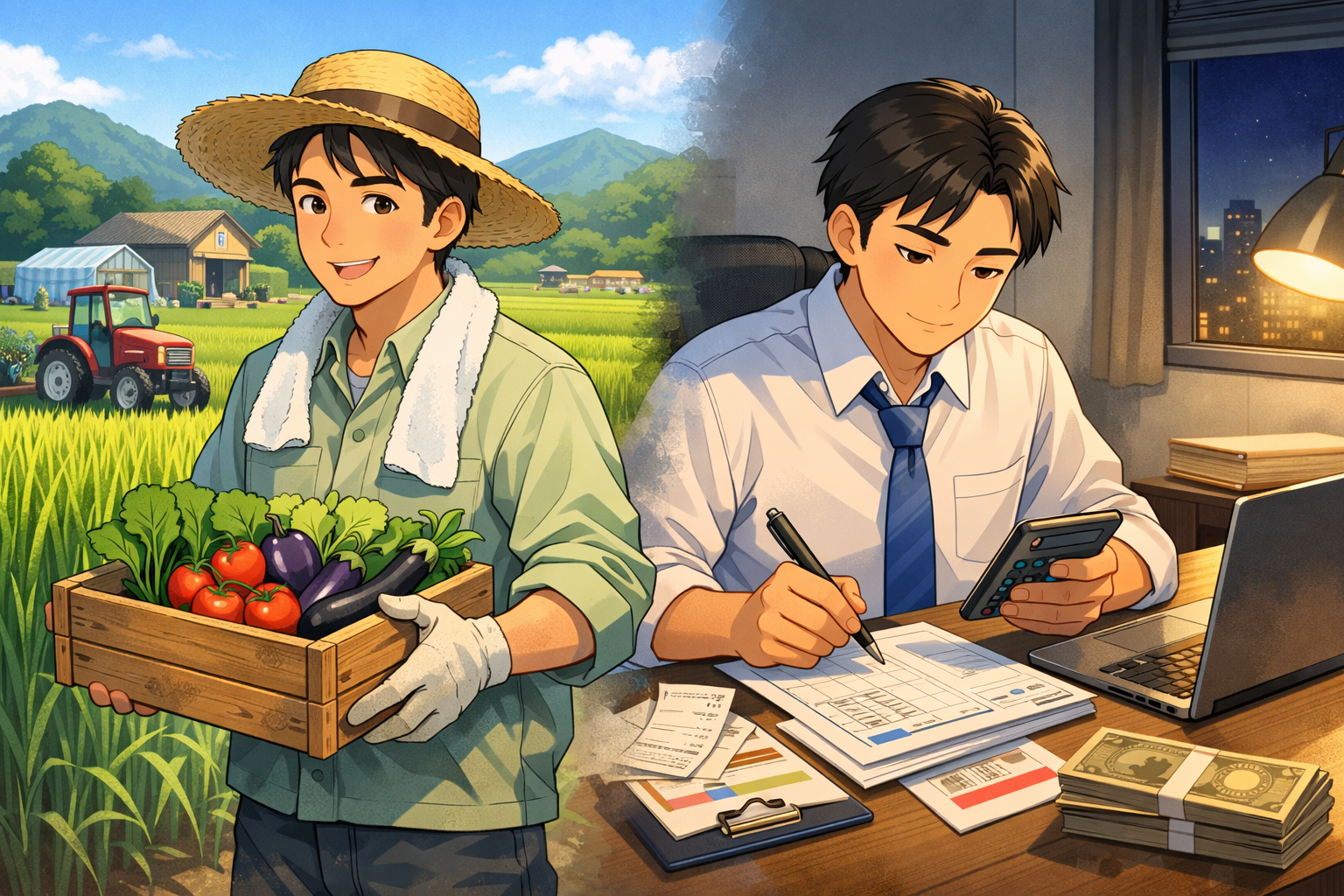 兼業農家 確定申告 書き方ってどうする？