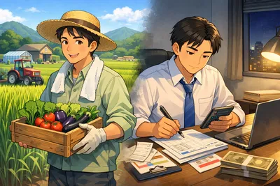 兼業農家 確定申告 書き方ってどうする？