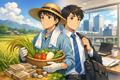 兼業農家 年収はどのくらい？