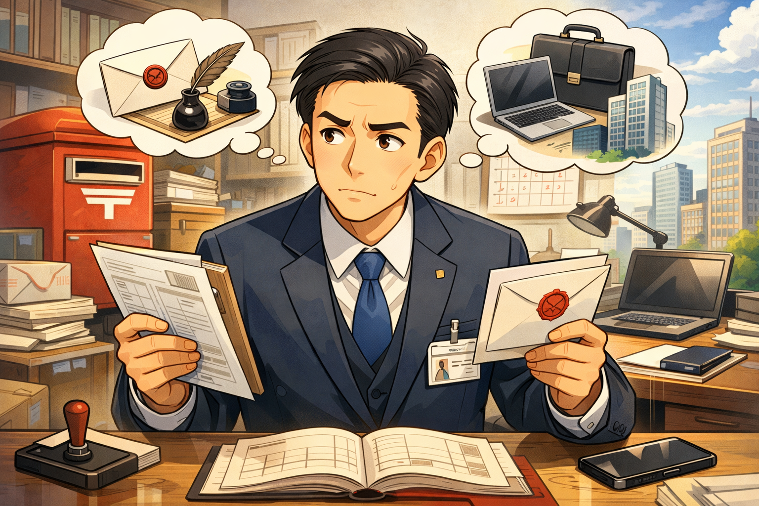 郵便認証司 兼業して大丈夫？