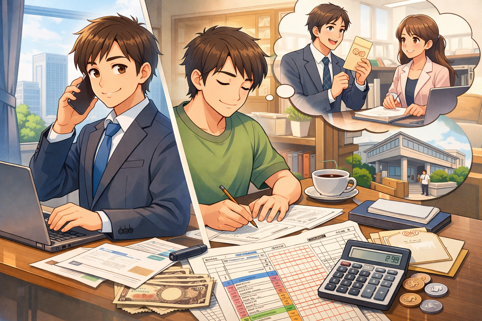 兼業 確定申告 年末調整ってどうする？